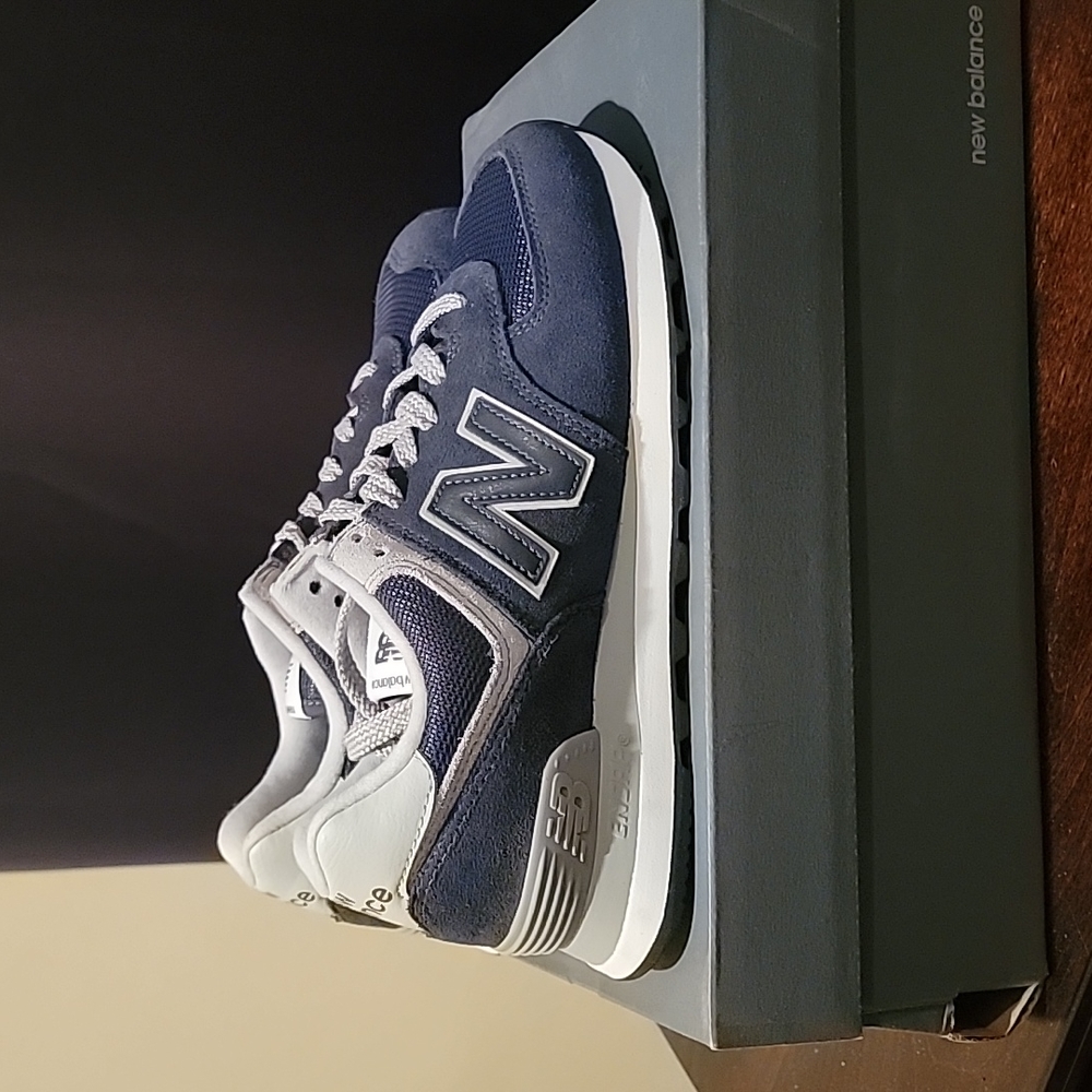 Classic New Balance Navy Women's Size
